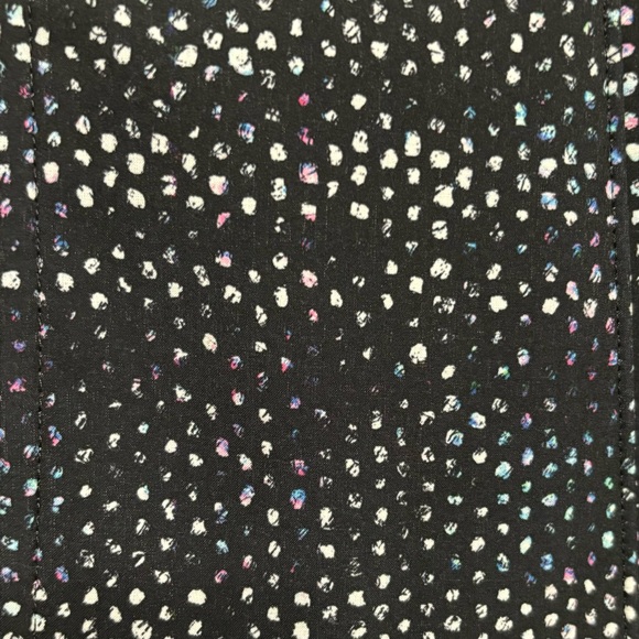 The North Face Soft Shell Jacket Fleece Lined M Black White Pink Blue Abstract - Picture 8 of 16